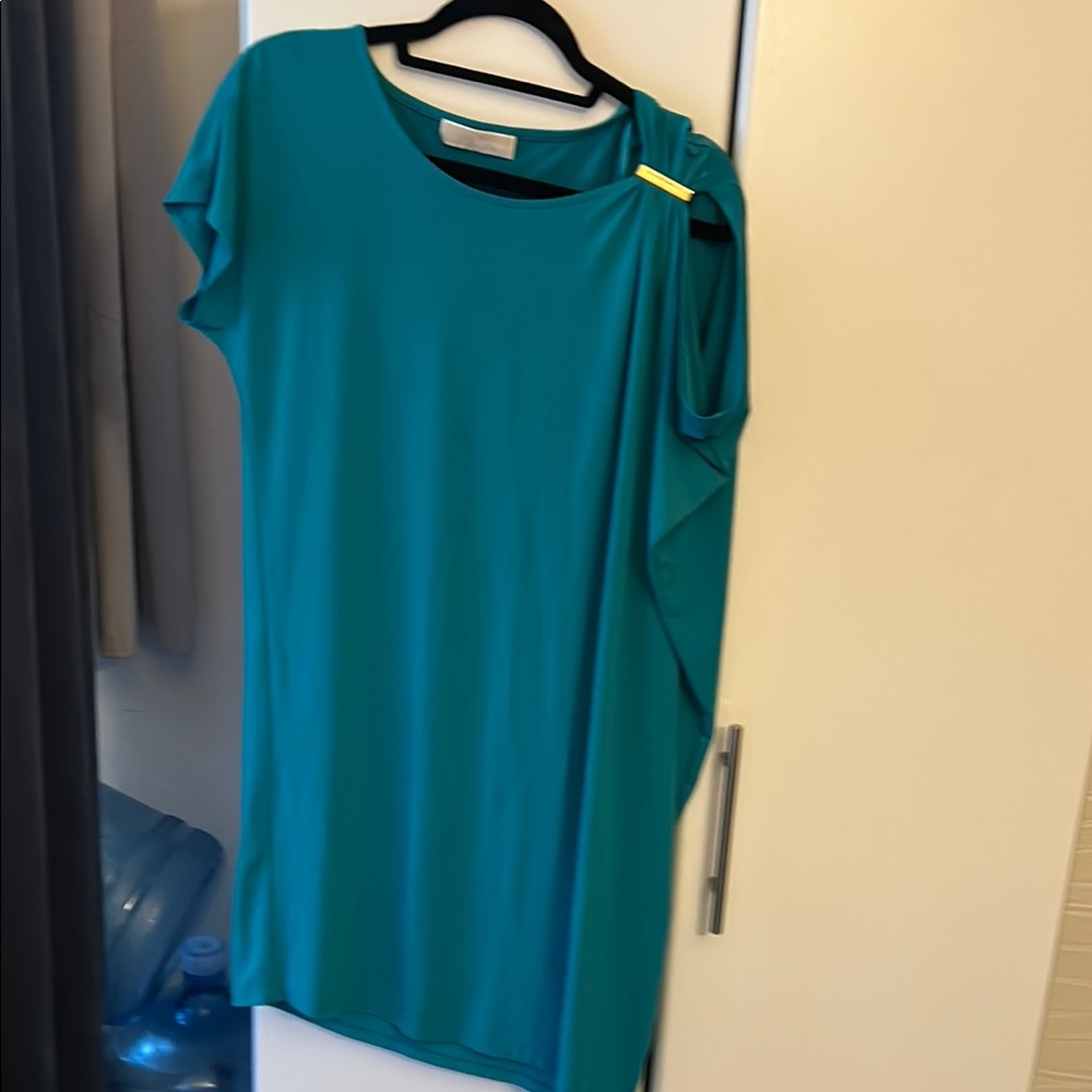 Elegant Teal Dress